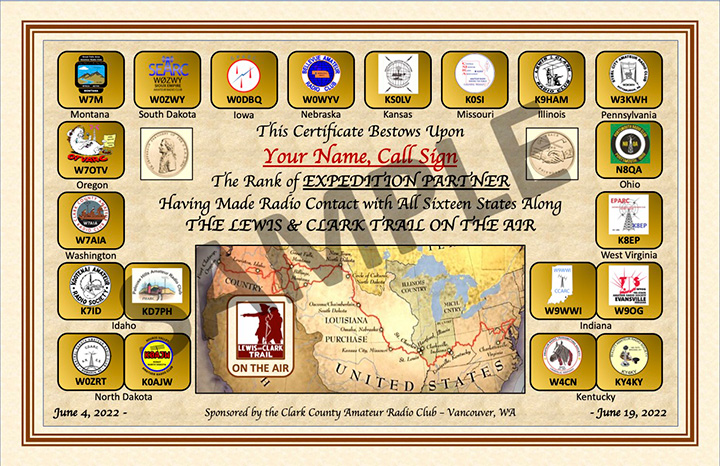 Expedition Partner certificate sample